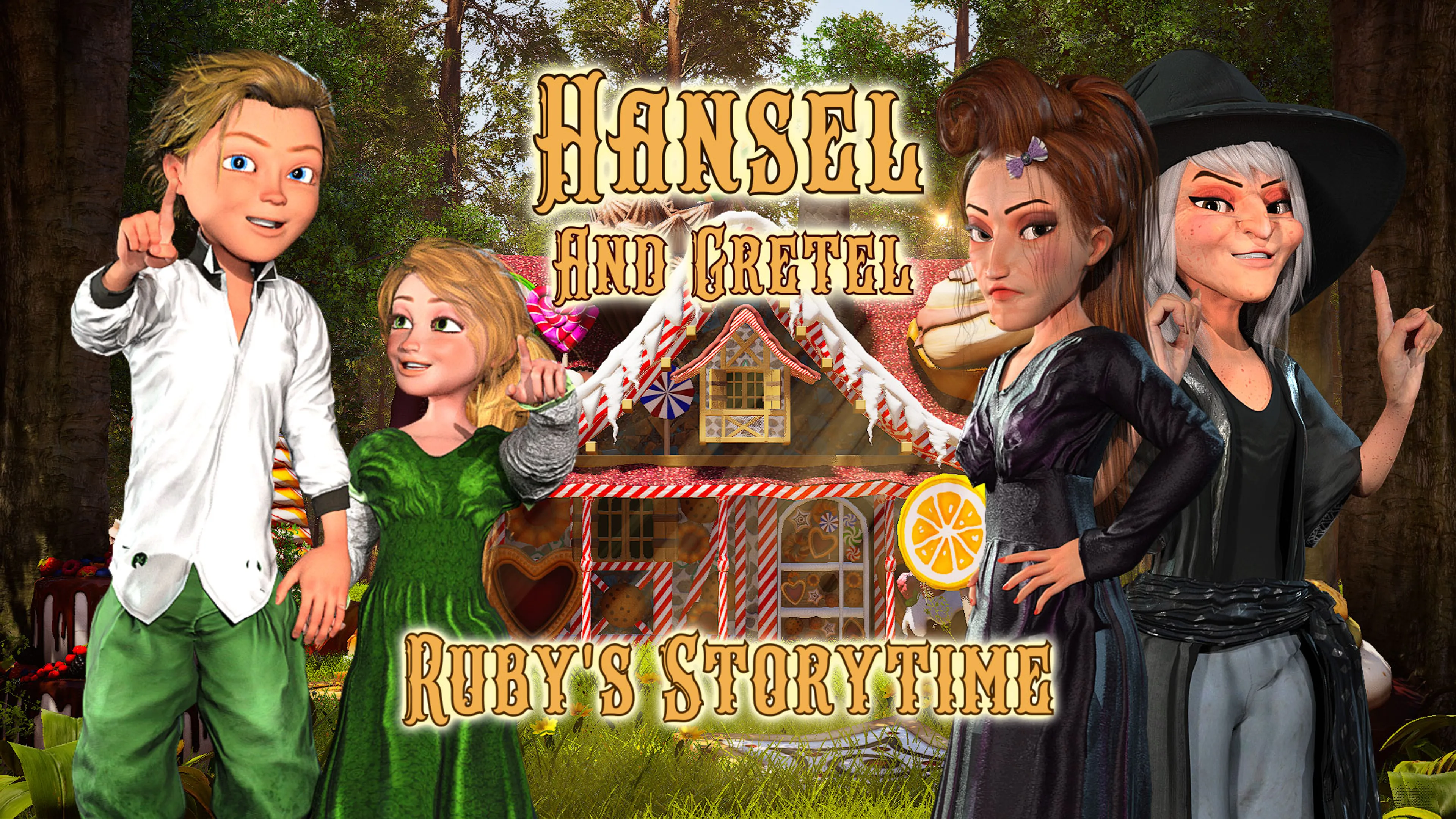 Hansel and Gretel Ruby's Storytime poster